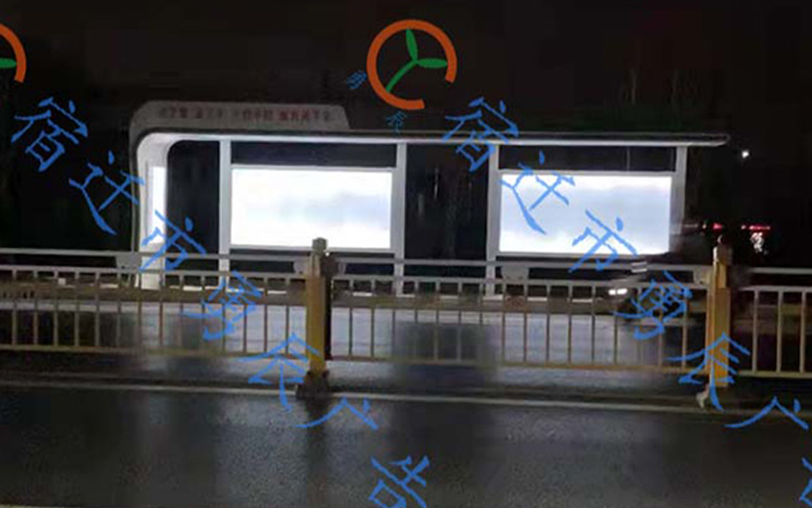時(shí)尚款候車亭第二批批發(fā)貨